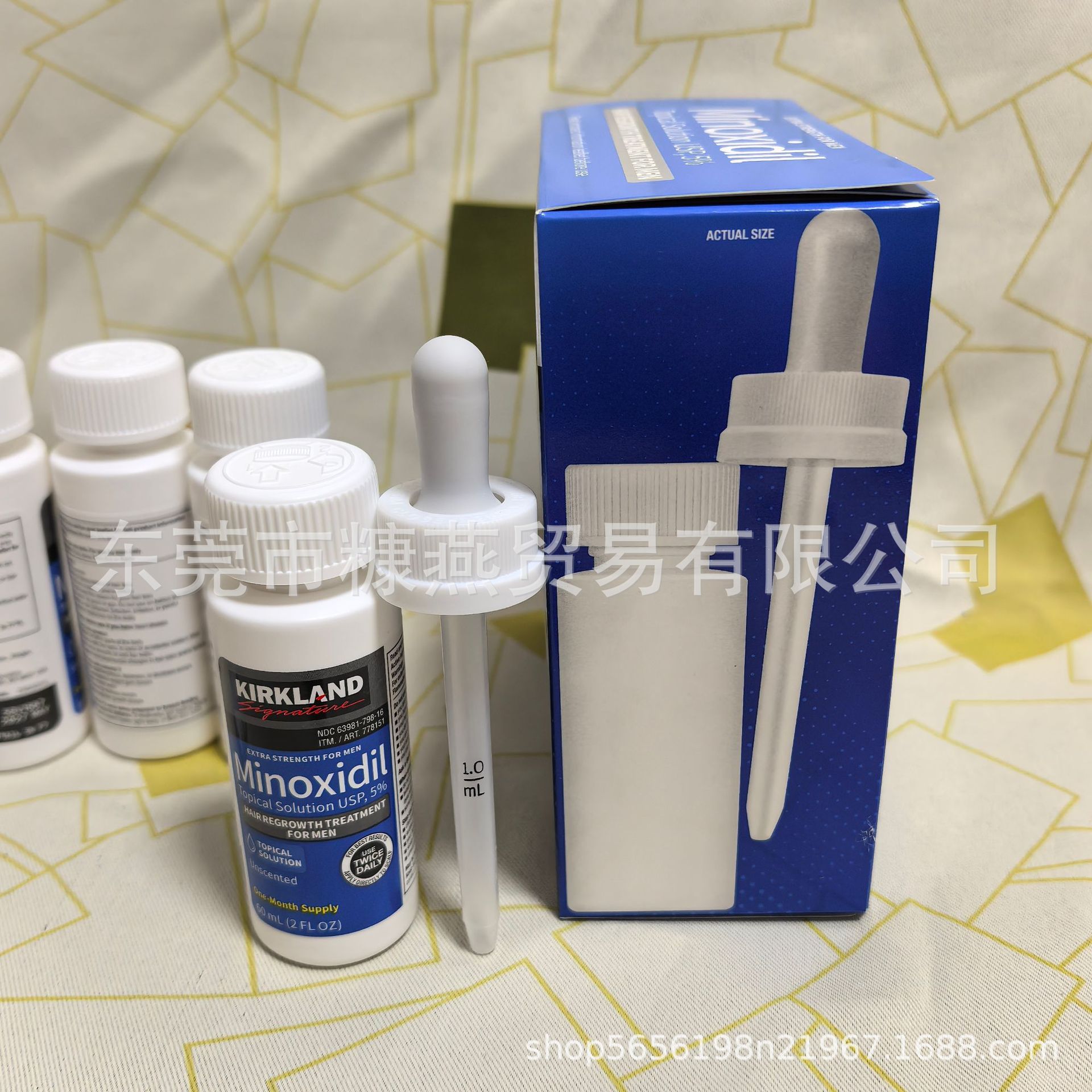 Cross-Border Kirkland Kirkland Scalp Essence Hair Growth Serum for Men with Minoxidil, One-Piece Drop Shipping