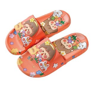 Slippers Women's Summer Cartoon Bathroom New Style Outer Wear Cute Home Bath Non-Slip Cute Fairy Girl Sandals