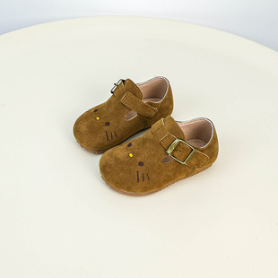 Children's Cartoon Soft Bottom Birkenstock Shoes 2025 Spring and Autumn New Children's Cute All-match Shoes Fashionable Small Shoes