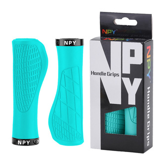 NPY Mountain Bike Meat Ball Grasp Lockable Folding Bicycle Handle Cover Non-Slip Shock Absorbing Riding Handle Bicycle Equipment