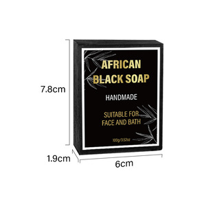 Трансграничная внешняя торговля black soap африканский бамбуковый уголь черный мыло мыло ручной работы мыло для купания очищающее тело мыло для купания