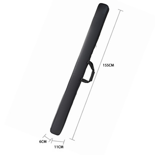Billiard cue wrap material large capacity billiard box table barrel portable multi-back billiard cue bag