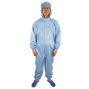 Electronic Dust-Free Workshop Anti-Static Mesh Hooded Coveralls Thickeneded Mesh Hooded Coveralls Custom Manufacturer