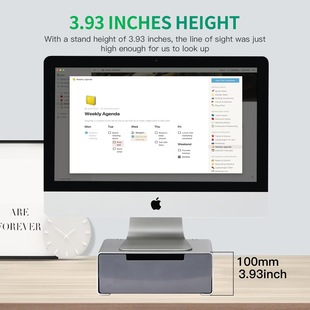 Aluminum alloy display stand display base heightening seat Aluminum Monitor Stand L26