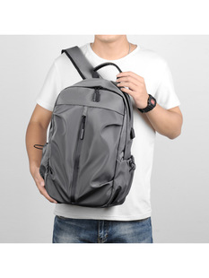Cross-border Fashion Backpack Men's Backpack Casual Backpack Large Capacity Student Schoolbag Outdoor Travel Backpack for Men