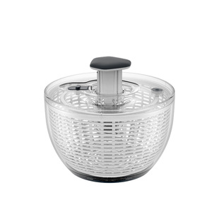 Push-type vegetable dehydrator dryer household salad dehydrator manual fruit and vegetable drain basket transparent dehydrator