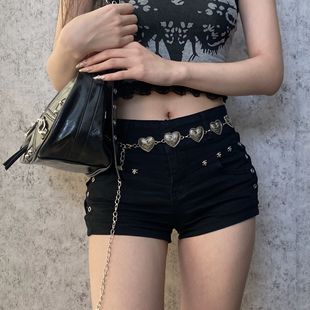 Sweet Cool Style Diablo Butterfly Waist Chain Accessories Punk All-match Belt Subculture Y2K Jewelry High-grade Hot Girl