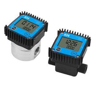 Wholesale K24 turbine flowmeter diesel gasoline methanol kero oil water electronic digital display liquid gear meter