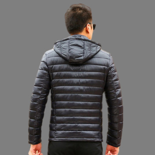 Cross-border men's cotton-padded jacket lightweight warm cotton-padded jacket 2024 new men's cotton-padded jacket fashion simple casual short coat