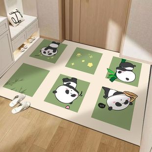 Diatom Mud Door Mat Door Mat Door Mat Water Absorbent Quick-drying Door Mat Wear-resistant Dirt-resistant Carpet Cartoon Door Mat