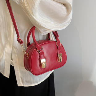 Spring and Summer Fashion Stylish Texchy Shell Bag Handbag Women's 2025 New Casual Crossbody Bag