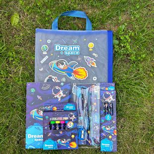 Children's Day Pencil Bag Watercolor Painting Pen Gift Box Pencil suit Student School Supplies Kindergarten Gift Birthday Animal
