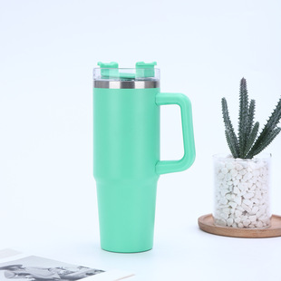 Factory direct supply 30oz handle car cup 304 stainless steel thermos cup outdoor large capacity cold ice cup
