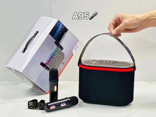 Outdoor Bluetooth stereo Karaoke Karaoke Machine home Square dance with microphone microphone home ktv subwoofer sound