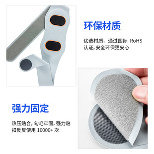Rehabilitation Medical Hot-Pressed Velcro High-Frequency High-Frequency Temperature-Resistant Medical Protective Gear Sewing-Free Hook-And-Loop Hot-Pressed Velcro