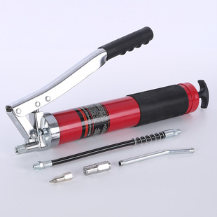 Auto repair grease gun truck excavator manual single pressure double pressure Rod heavy oil gun high pressure self-priming butter manufacturers