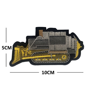 Haike cross-border spot don't TREAD ON ME harvester armband Velcro embroidery backpack sticker