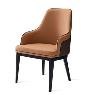 Negotiation Table and Chair Nordic Solid Wood Hotel Club Restaurant Sales Office Reception Light Luxury Leisure Chair Dining Chair