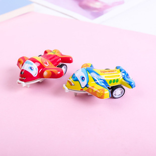 Mini Pull Back Small Airplane Boy Girl Crawling Small Toy Cartoon Airplane Model Promotional Gift Gift Wholesale