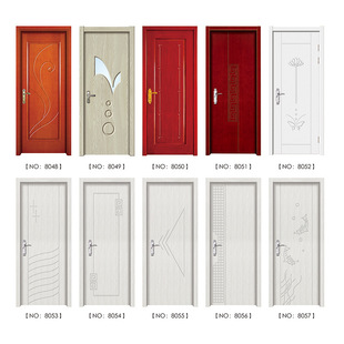 Interior door special door ecological door paint door steel wooden door paint-free door solid wood composite engineering door bedroom door