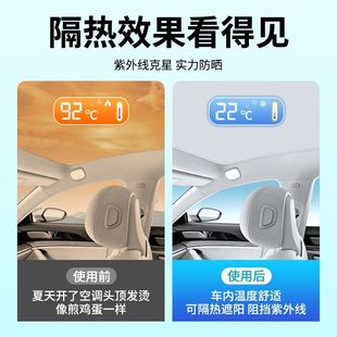 Suitable for S-split skylight sunshade roof canopy ice crystal curtain sunscreen sunscreen heat insulation sunshade