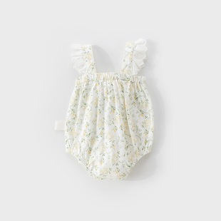Baby Clothes Baby Wrap Fart Clothes Floral Summer Thin Women Baby Sling Hakayi Baby Climbing Clothes Summer Clothes