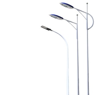 Outdoor Mains Double Arm Street Lamp 10.8m 6m Hot Dip Galvanized Street Lamp Pole Highway 100Wled Manufacturer Direct Delivery