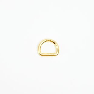 Spot supply pet leather luggage hardware accessories touch welding d-buckle metal brass D-ring stainless steel d-buckle