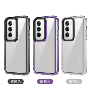 Подходит для чехла для мобильного телефона OPPO Realme C63, акриловый TK, защитный чехол «два в одном», защита от падения