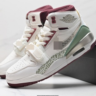 Putian Shoes Pure Original Aj312 Low-Top Basketball Shoes for Men and Women Couples Low-Top Leather New Non-Slip Wear-Resistant Sports Shoes