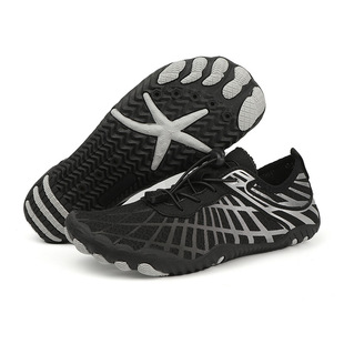 24 New Arrival Shoes Women's Wading Shoes Men's Lovers Swimming Shoes Beach Shoes Foreign Trade plus size Five Finger Shoes Breathable