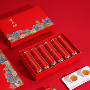 Высококачественная Xinhui Xiaoqing Подарочная коробка для мандарина пустая коробка 5 банок 6 банок Xiaoqing упаковочная коробка для чая для мандарина пустая Подарочная коробка Заводской магазин