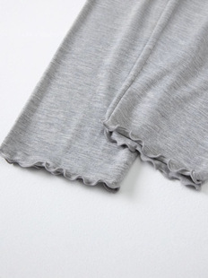 Summer Outer Wear Stretch Leggings 2024 Children's Cropped Pants Girls' High Waist Pants Large Children's Home Pants