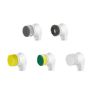 Cross-border new hand-held kitchen household dishwashing brush pot ladle multifunctional electric toilet cleaning brush head