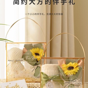 Coral Fleece Bear Towel Cotton Tassel Towel Teachers' Day Gift Box Set Creative Birthday Gift Accompanying Gift