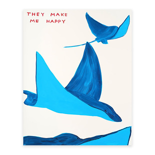 No. 12 David Pop Style Hand-painted Illustration Desktop Decorative Poster Art Personality Niche Cute