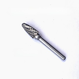 Rotary file tungsten steel grinding head arc round head hard alloy tungsten carbide F1020M06 cross tooth single tooth file