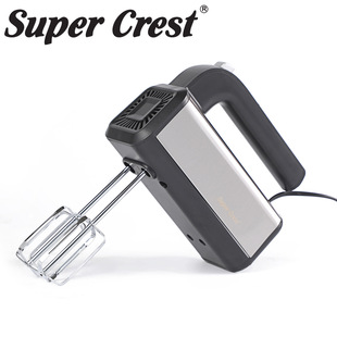 Super Crest Foreign Trade Egg Beater Electric Household Light Cream Mixer Egg Beater European Regulations British Regulations Australian Regulations