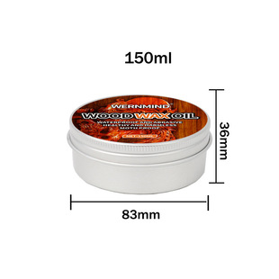 Aluminum box wood wax oil mahogany furniture maintenance wax solid wood furniture care polishing brightening floor beeswax manufacturers