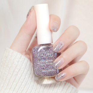 Cooldan water-based nail polish baking-free long-lasting quick-drying tearable 10ml light fragrance nail jewelry nail polish batch