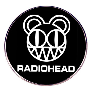 Брошь Radiohead Radio Commander Череп Рок-группа музыкальная булавка металлический сплав значок аксессуары