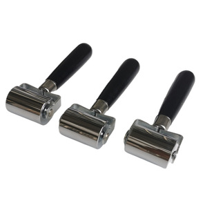 Stainless steel pressure wheel double bearing pressure roller waterproofing membrane construction leather pressure roller self-adhesive wallpaper sticker roll