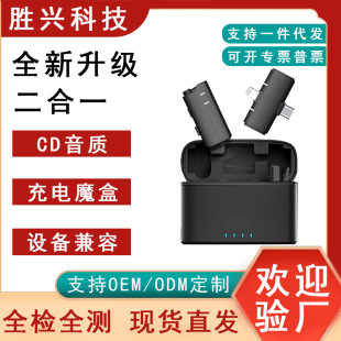 New sx80 cross-border private model with warehouse wireless collar clip microphone professional outdoor live noise reduction reverberation radio microphone