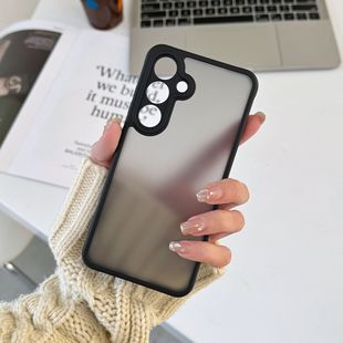 Подходит для Samsung S23plus Black Knight, защитный чехол на ощупь S24ultra, устойчивый к падению, задний ПК, мягкий край, чехол для телефона