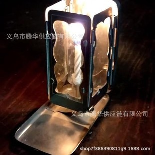 Трансграничный новый Collapsible Pocket Candle Lamp Складной карманный свет свечи