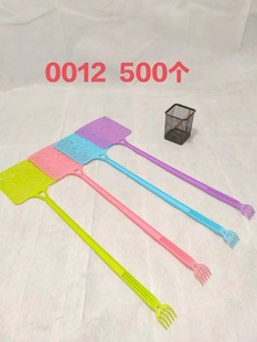 Summer PE fly swatter household plastic fly swatter extended swatter not rotten mesh mosquito swatter mosquito swatter wholesale