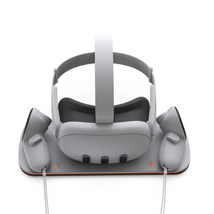Meta Quest3VR шлем зарядная база Meta Quest3 ручка контактный седан зарядный ремень светодиодная лента