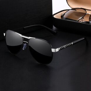 Men's polarized sunglasses fishing sunglasses UV protection day and night polarized color changing driving glasses TikTok