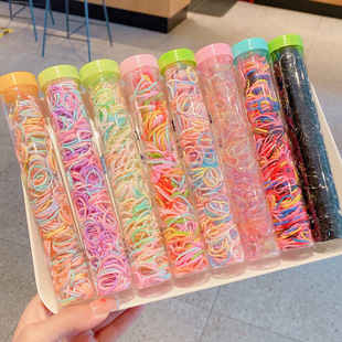 Value 350 Children's Disposable Rubber Band Baby Girl's Hair Rope Simple Head Rope Girl's Small Rubber Band