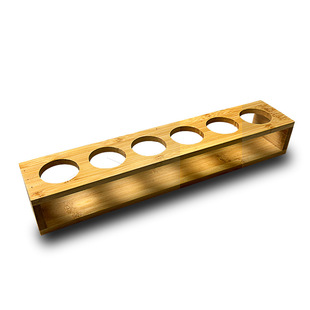 Bamboo Bullet Cup Holder Liquor Cup Holder Spirits Cup Holder Wine Distiller Bamboo suit Cup Shelf Storage Rack